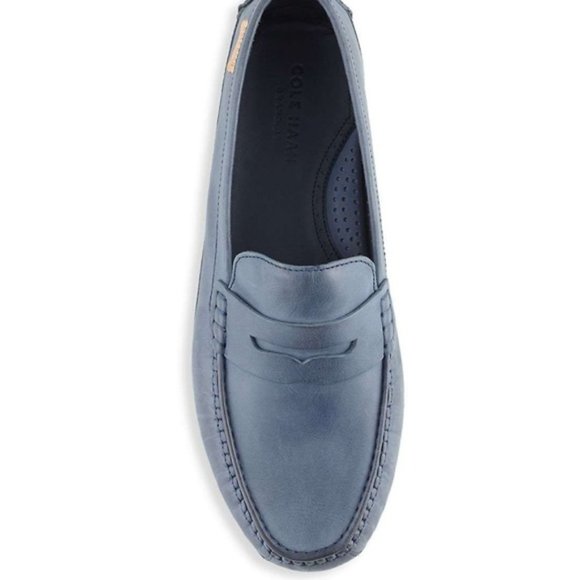 COLE HAAN Coburn Penny Washed Loafers INDIGO BLUE main image 8
